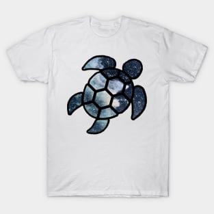 Vsco turtle galaxy T-Shirt